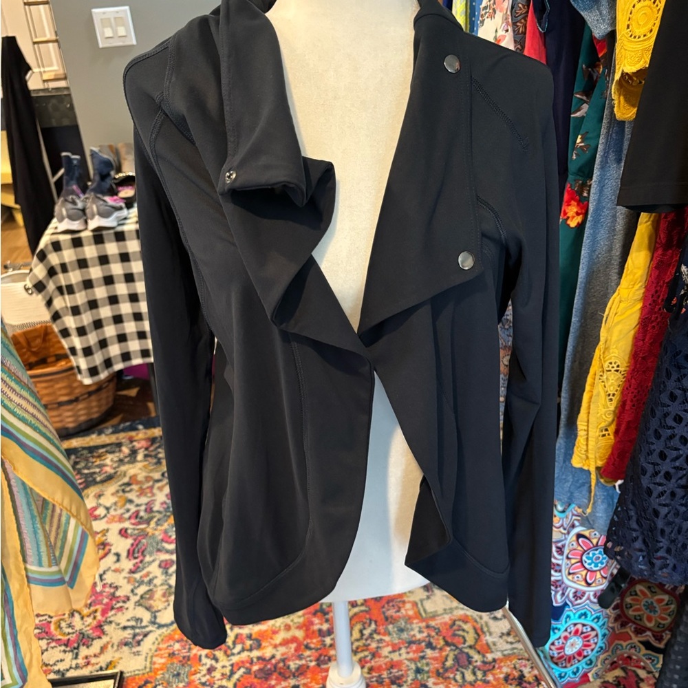Sz M Rae Mode Women's Navy Jacket